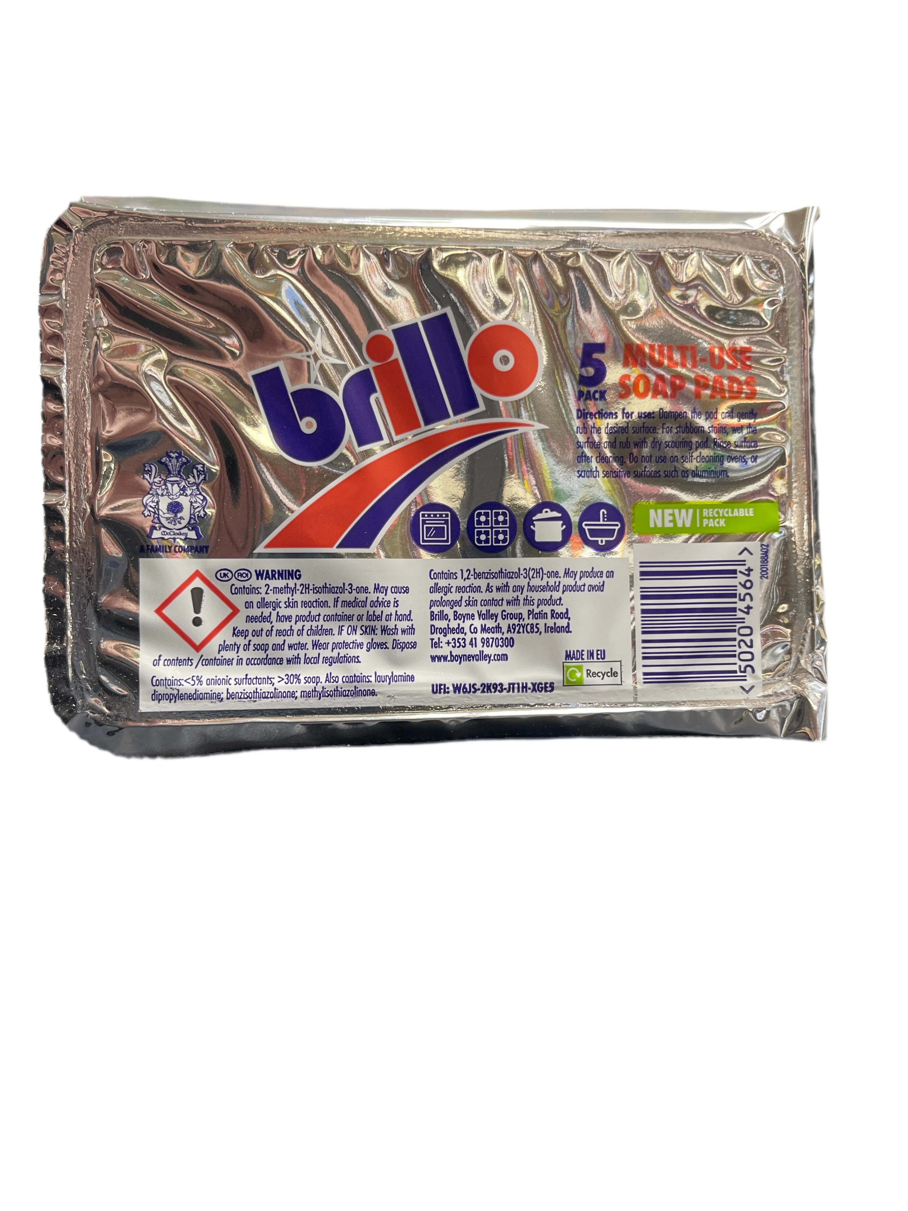 Brillo Multi-Use Soap Pads 5 Pack