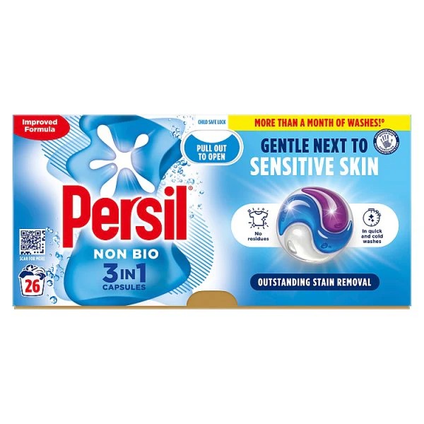 Persil Non-Bio 3in1 Capsules 26 Wash