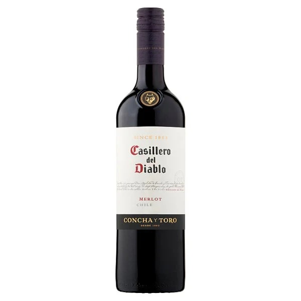 Casillero del Diablo Merlot Red Wine 75cl
