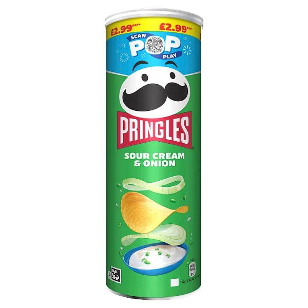 Pringles Sour Cream & Onion 190g
