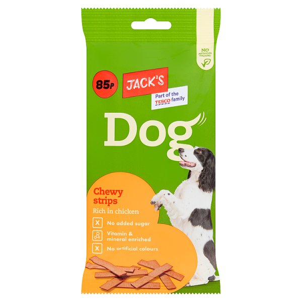 Jack's Dog 4 Small Log Bones with Chicken 180g